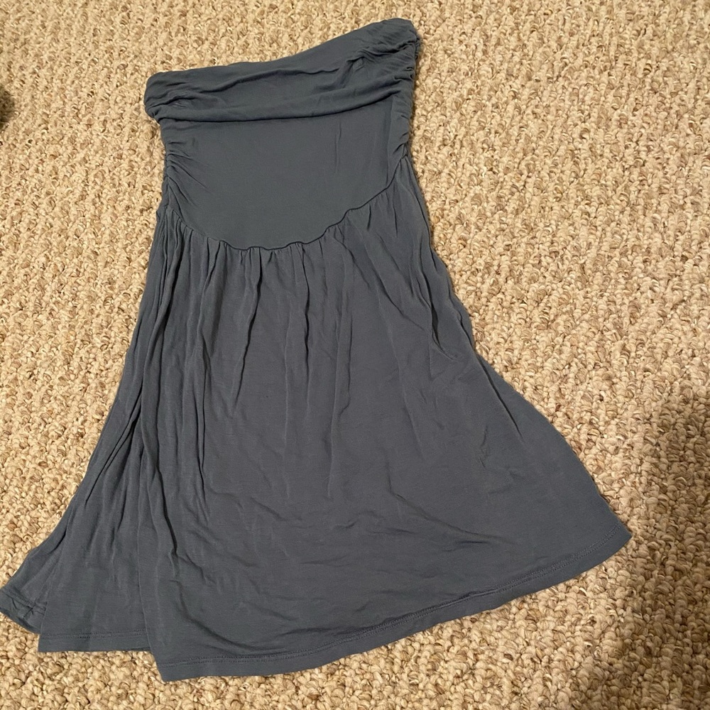 Baby Blue Flowy Tank Top
